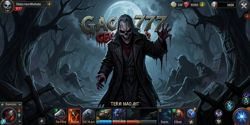 Screenshot GACOR777 menampilkan suasana mencekam saat menjelajahi lokasi menyeramkan.