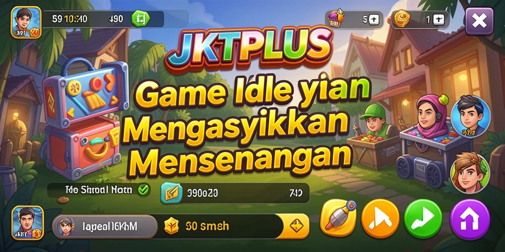 Tampilan gameplay JKTPLUS yang menarik dan interaktif.