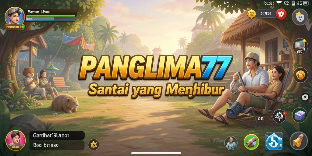 Tampilan gameplay seru PANGLIMA77 yang menghibur.