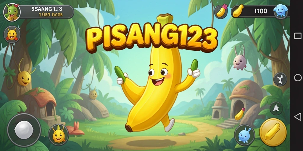 Tangkapan layar PISANG123 menunjukkan gameplay Idle yang menyenangkan.