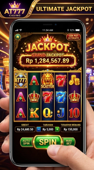 Proses pengunduhan aplikasi sederhana di at777.